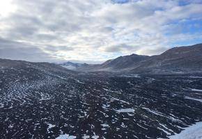 Foothills of Royal Society Range in the Transantarctic Mountains